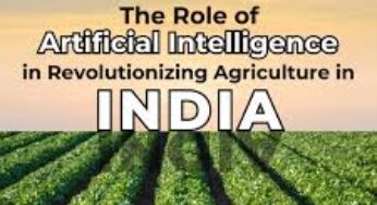 Role Of Artificial Intelligence In Indian Agriculture