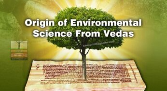 Origin Of Environmental Science From Vedas
