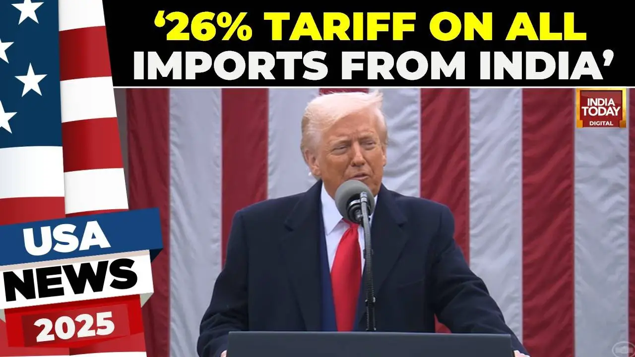 America Imposed 26% ‘Tit For Tat Tariff’ On India: Trump Said- Modi Is A Good Friend, But Is Not Behaving Properly; New Tariffs Will Be Implemented From April 9