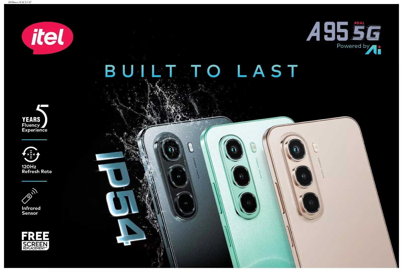 ITEL A95 Affordable Smartphone