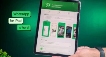 Dedicated WhatsApp For Apple iPad launched