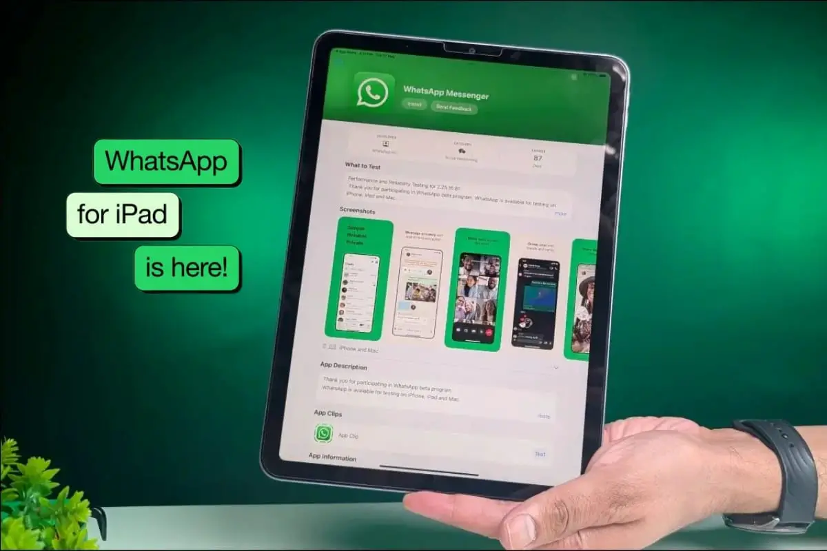 Dedicated WhatsApp For Apple iPad launched
