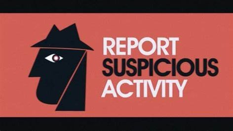Reporting About Suspicious Activities To Government Consumer Protection Agencies And Departments