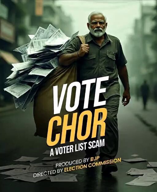Has Pm Modi Been Tagged ‘Vote Thief’