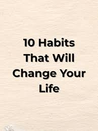 Success Formula, 10 Habits That Will Change Your Life